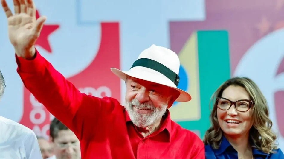Presidente Lula e a primeira-dama Janja da Silva