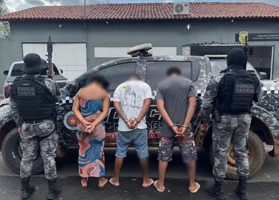 Presos pela PM em São Raimundo Nonato