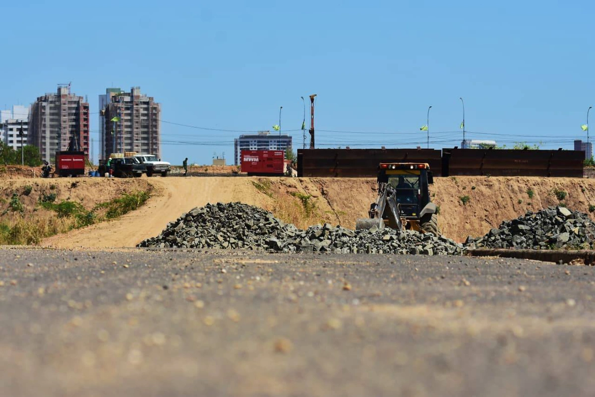 Primeira etapa de obras da Via Sul