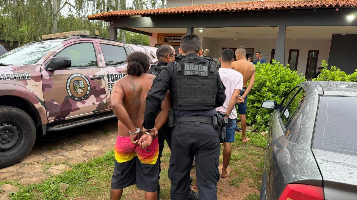 Prisões durante operação do DRACO em Corrente