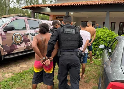Prisões durante operação do DRACO em Corrente
