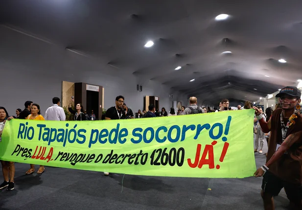 Protesto de indígenas