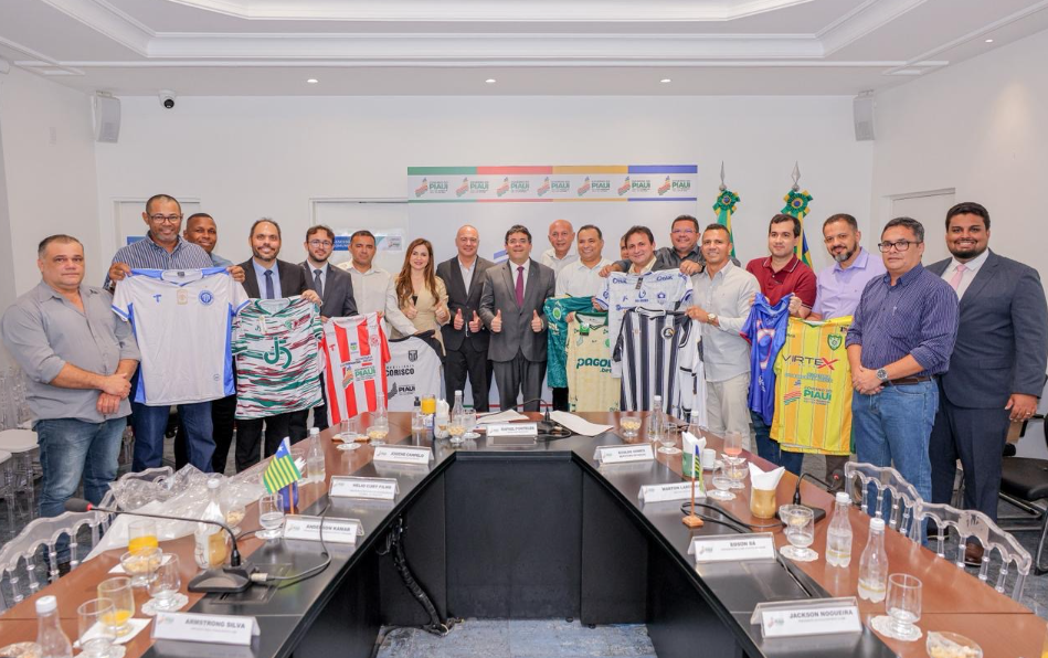 Rafael Fonteles anuncia aporte de R$ 8 milhões para fortalecer o futebol profissional piauiense