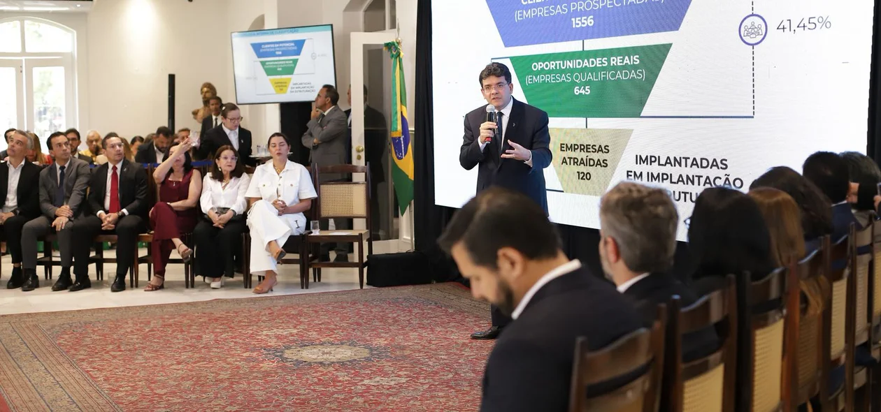 Rafael Fonteles apresenta dados do desenvolvimento econômico