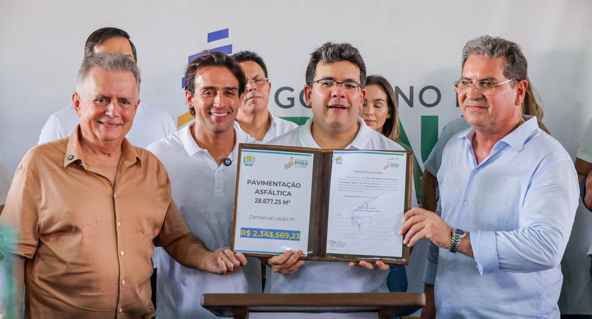 Rafael Fonteles autoriza mais de R$ 7,6 milhões para obras
