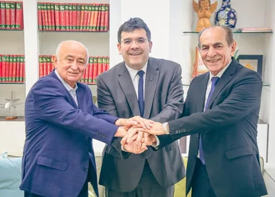Rafael Fonteles, Marcelo Castro e Júlio César
