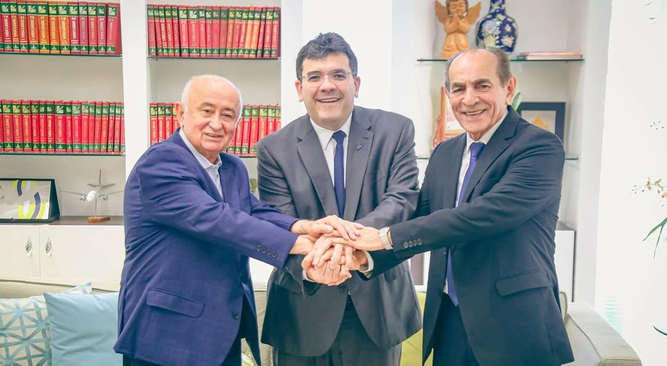 Rafael Fonteles, Marcelo Castro e Júlio César