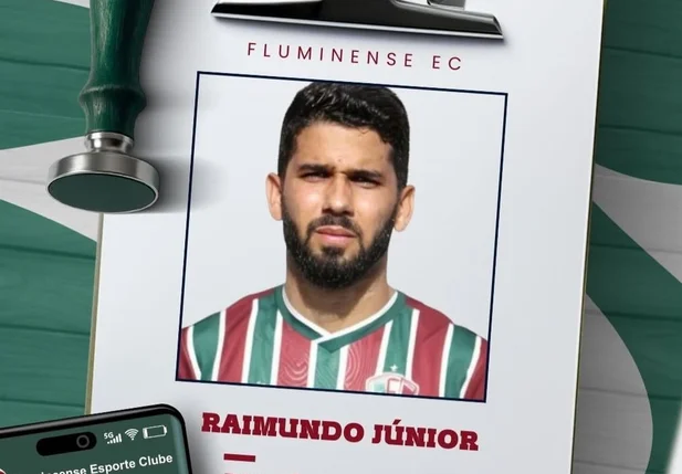 Raimundo Júnior é o novo reforço do Fluminense-PI