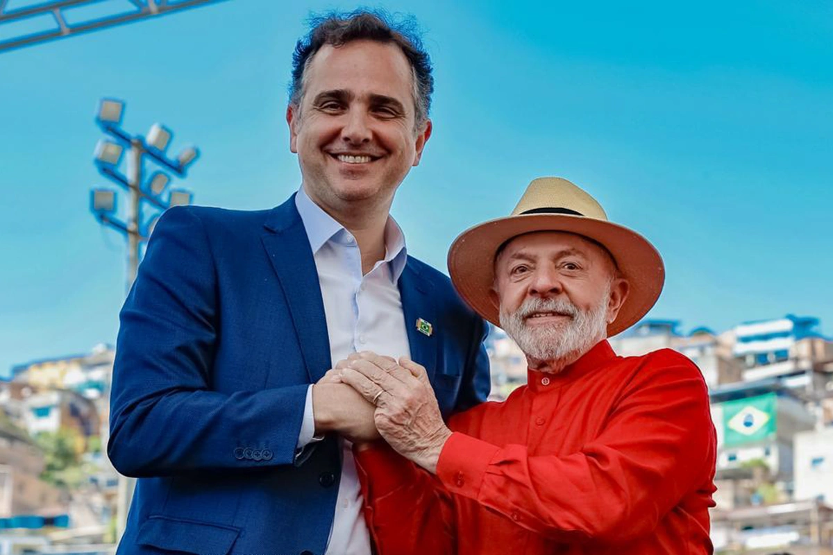 Rodrigo Pacheco e Lula