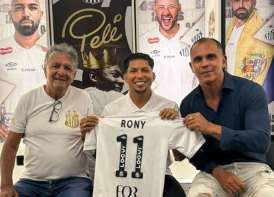 Rony, reforço do Santos, usará a camisa 11