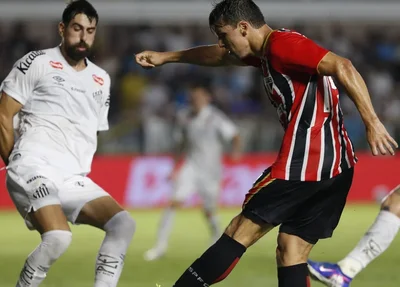 Santos e São Paulo empatam no Brasileirão