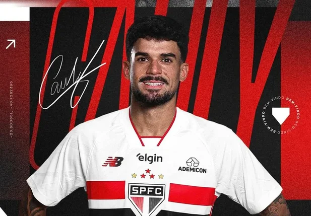 São Paulo anuncia a contratação de Cauly, ex-Bahia