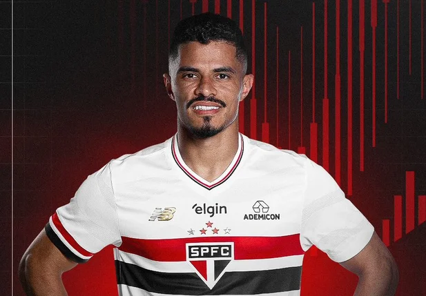 São Paulo anuncia contratação de Lucas Ramón, ex-Mirassol