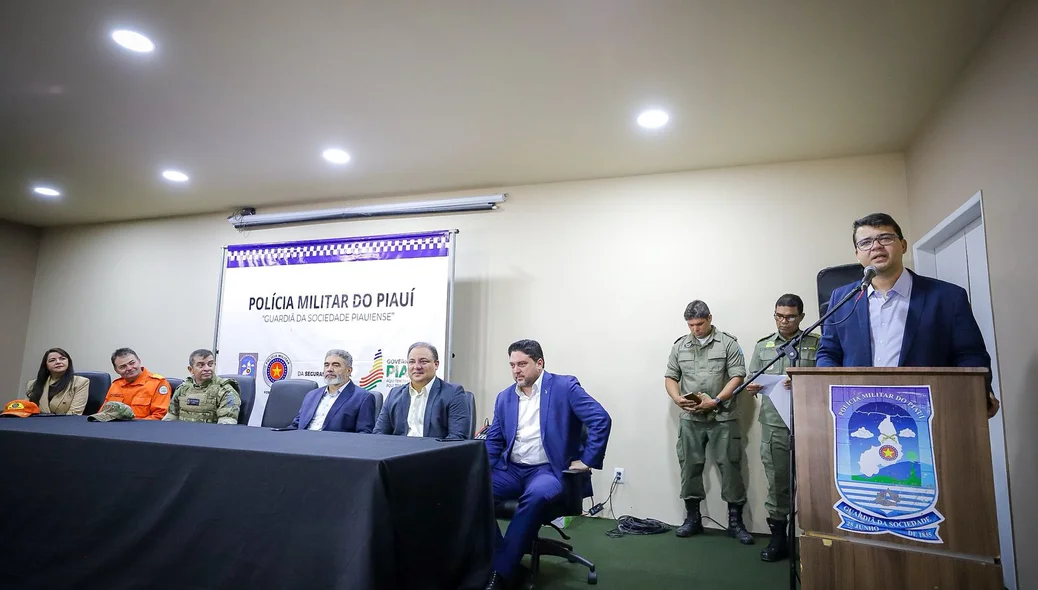 Secretaria Nacional de Segurança Pública entregou armamentos para a Polícia Militar do Piauí