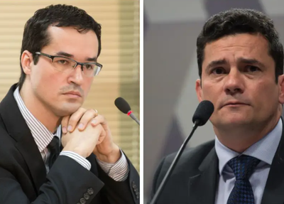 Senador Sérgio Moro e Deltan Dallagnol, ex-procurador da força-tarefa Lava Jato