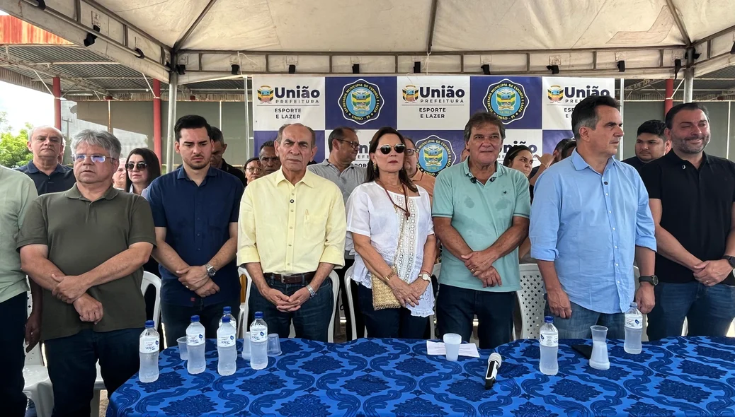 Solenidade contou com as presenças de Ciro Nogueira e Marcelo Castro