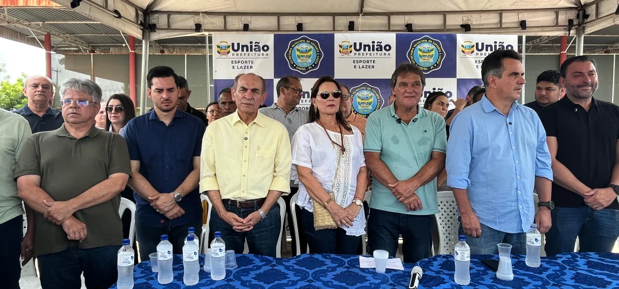 Solenidade contou com as presenças de Ciro Nogueira e Marcelo Castro