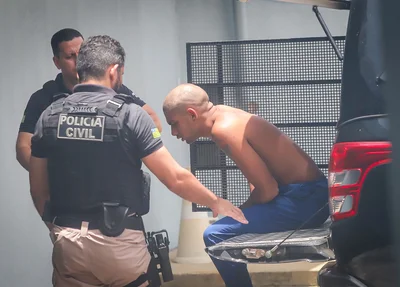 Suspeito de matar paciente do Areolino de Abreu chega ao DHPP