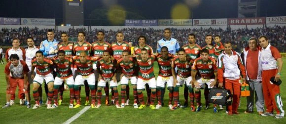 Time da Portuguesa campeão Brasileiro em 2011