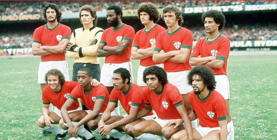 Time da Portuguesa campeão Paulista em 1973
