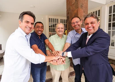 A reunião teve como foco principal a definição do nome para vice de Joel Rodrigues