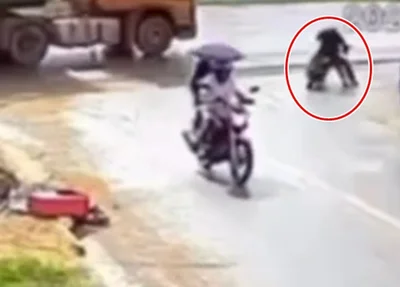 Acidente entre moto e carreta deixa um morto na PI 247 em Uruçuí