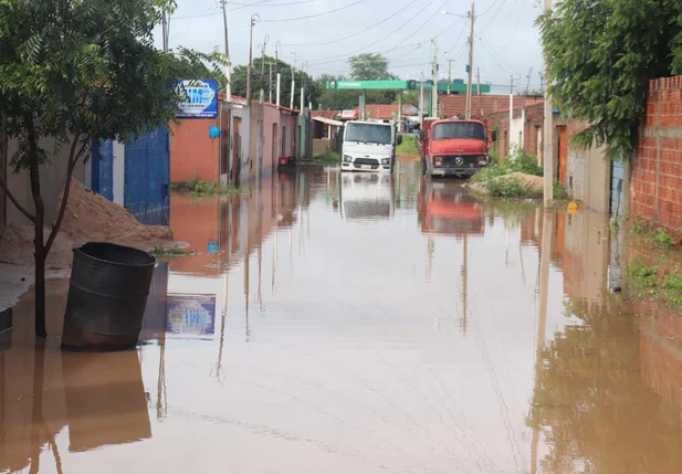 Alagamento em São Raimundo Nonato