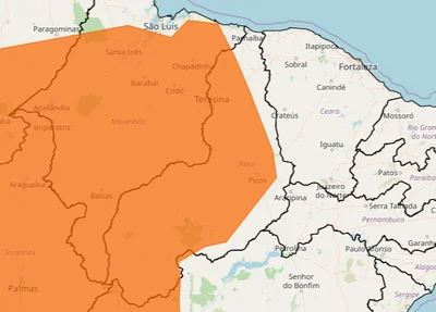 Alerta de chuvas no Piauí