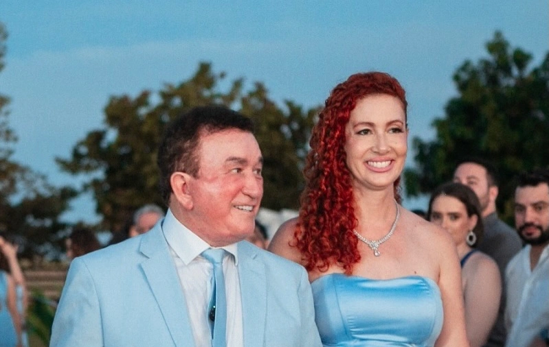 Amado Batista e sua filha, Lorena Alves Batista