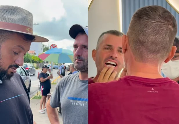 Antes e depois de tratamento dentário em Robson