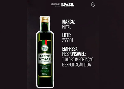 Anvisa proíbe lote de azeite por fraude na composição