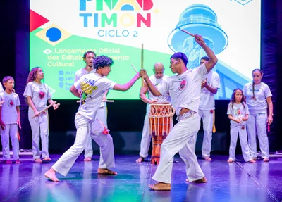 Apresentações culturais do Centro Educacional de Capoeira Gingando