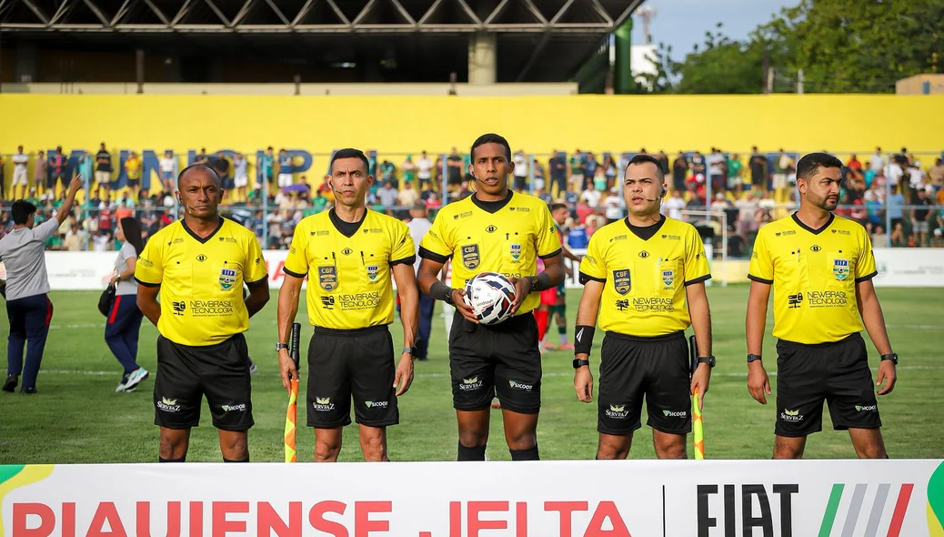 Arbitragem da final do Piauiense Série A 2026