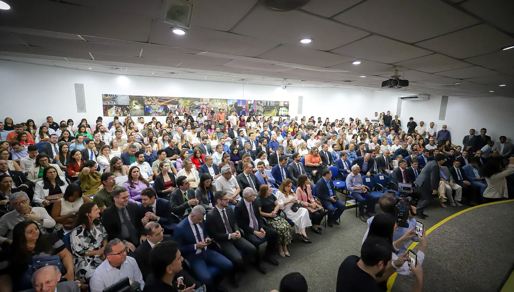 Auditório lotado