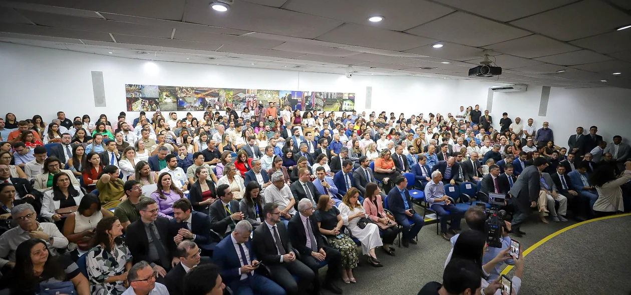 Auditório lotado