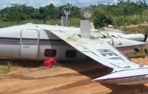 Avião cai em Mato Grosso