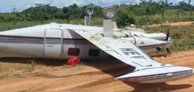 Avião cai em Mato Grosso