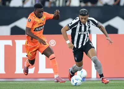 Botafogo perde para o Barcelona-EQU em casa e é eliminado da Libertadores