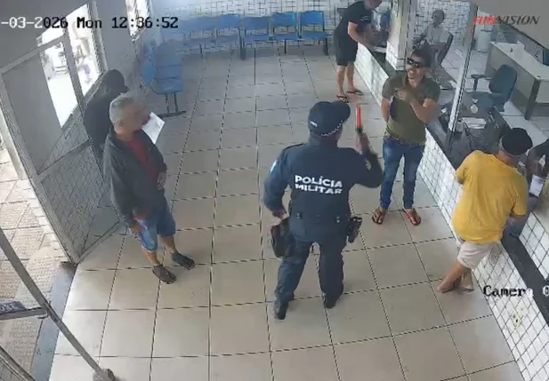 Briga entre PM e caminhoneiro