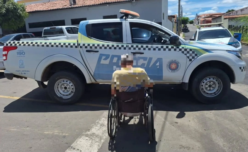 Cadeirante foi preso acusado de ameaça e assédio em Pio IX