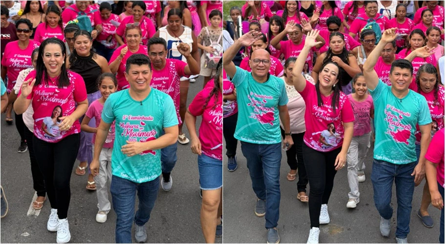 Caminhada Mulheres em Movimento em Buriti dos Lopes