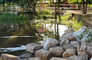 Caminhão tomba e causa alerta