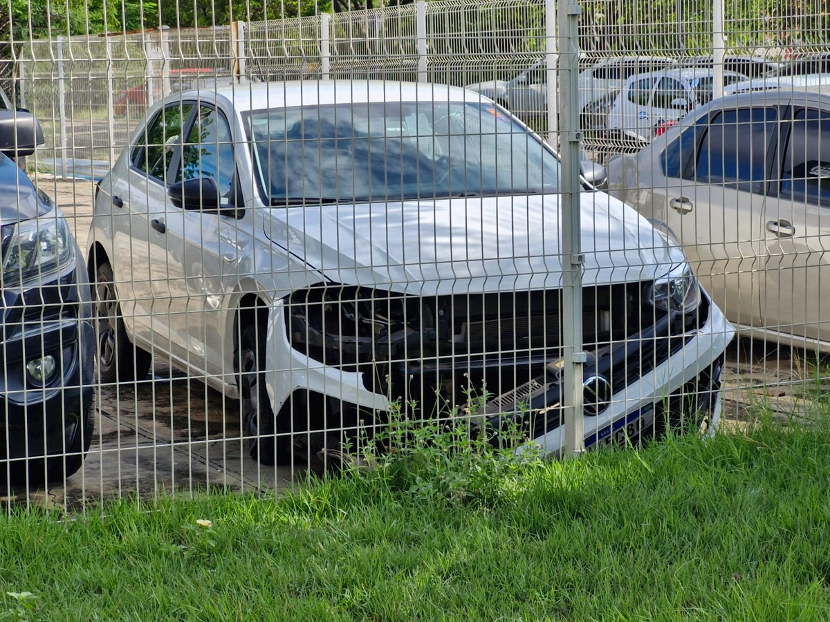 Carro furtado pelo criminoso no centro de Teresina
