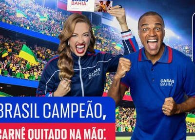 Casas Bahia promete pagar carnê de TVs compradas até 5 de abril se Brasil ganhar a Copa