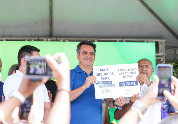 Ciro Nogueira anuncia mais de R$ 2 milhões em investimentos para São Miguel do Fidalgo