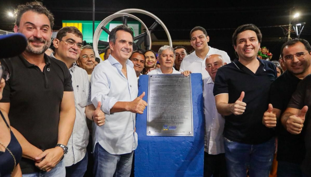 Ciro Nogueira inaugura obra e anuncia novos investimentos em São Miguel do Tapuio