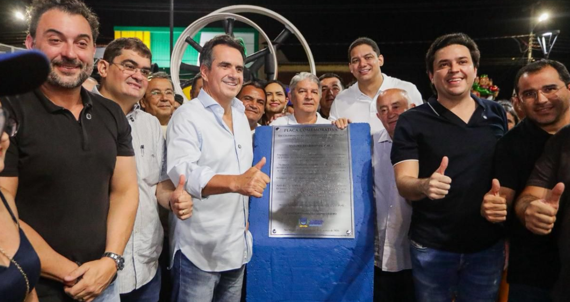 Ciro Nogueira inaugura obra e anuncia novos investimentos em São Miguel do Tapuio