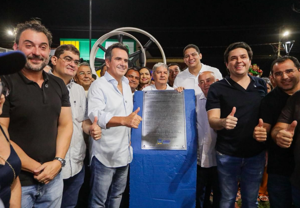 Ciro Nogueira inaugura obra e anuncia novos investimentos em São Miguel do Tapuio