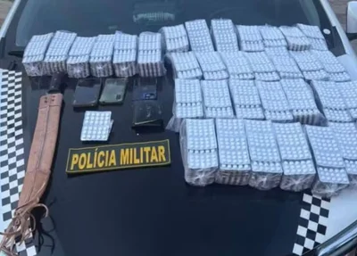 Comprimidos de Nobésio, conhecido como “rebite"