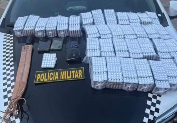 Comprimidos de Nobésio, conhecido como “rebite"